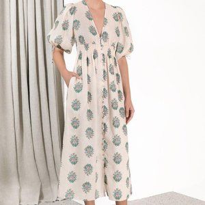 Zimmermann Verity Shirred Waist Dress